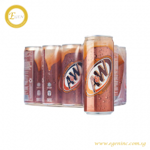 A&W Sarsaparilla Root Beer (Can), 320ml