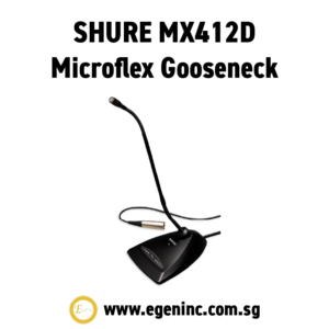 SHURE MX412D Microflex Gooseneck