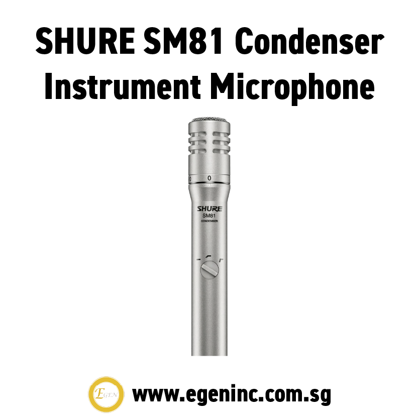 SHURE SM81-LC Instrument