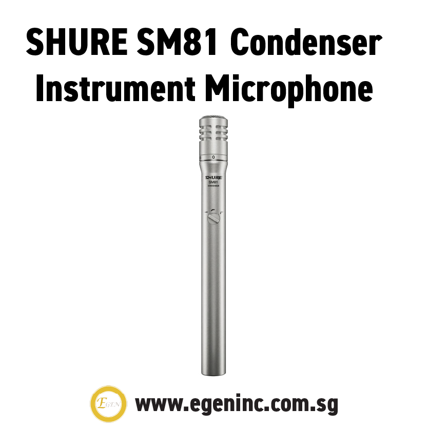 SHURE SM81-LC Instrument - Image 2