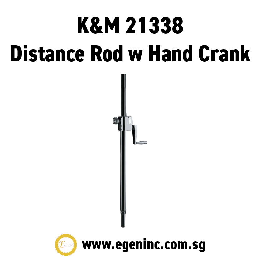 K&M 21338 Distance Rod w Hand Crank