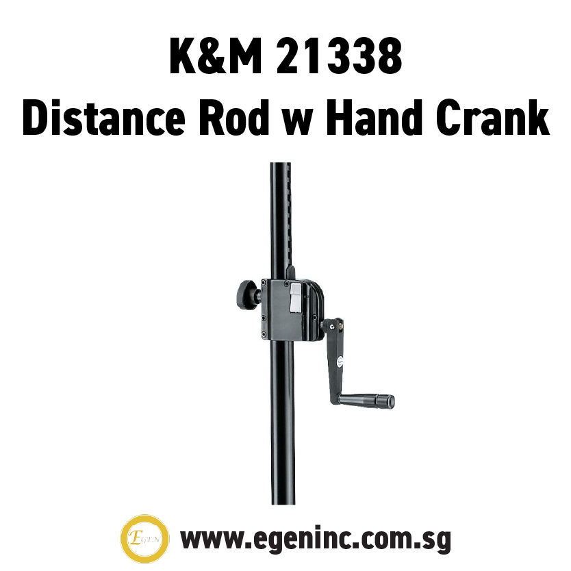 K&M 21338 Distance Rod w Hand Crank - Image 2