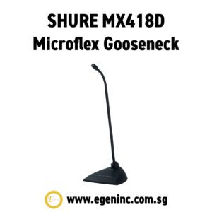 SHURE MX418D Microflex Gooseneck