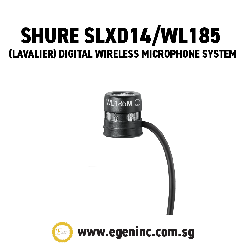 SHURE SLXD14/WL185 (H58) - Image 2