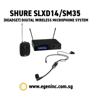 SHURE SLXD14/SM35 (H58)