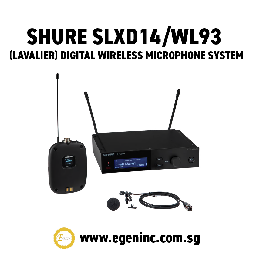 SHURE SLXD14/WL93 (H58)