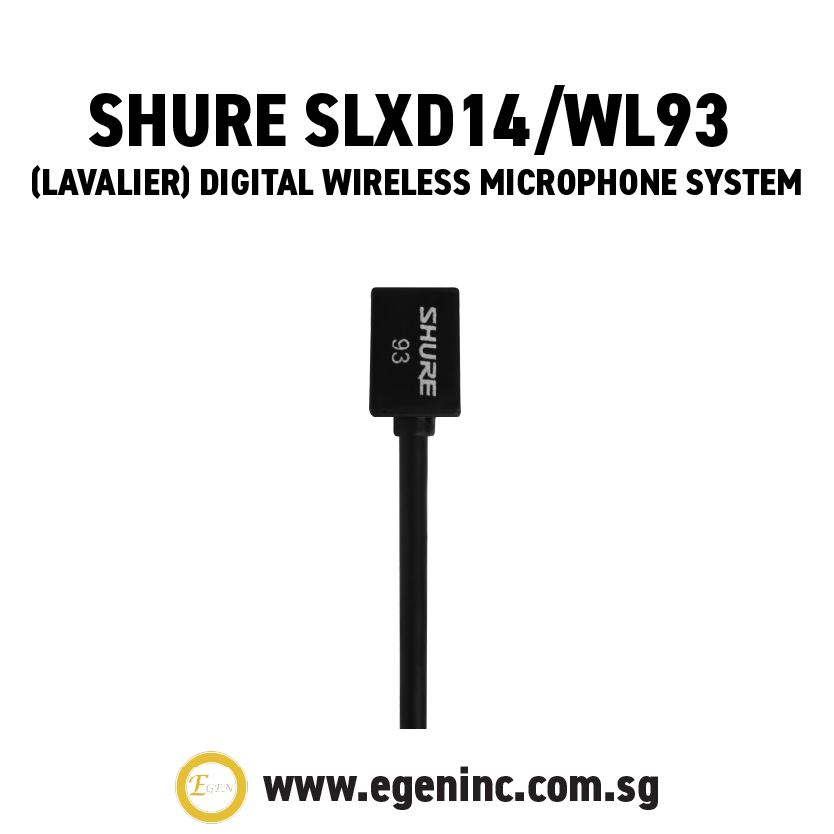 SHURE SLXD14/WL93 (H58) - Image 2
