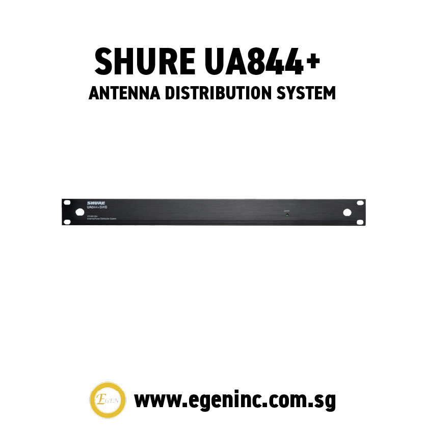 SHURE UA844+ Antenna Distribution