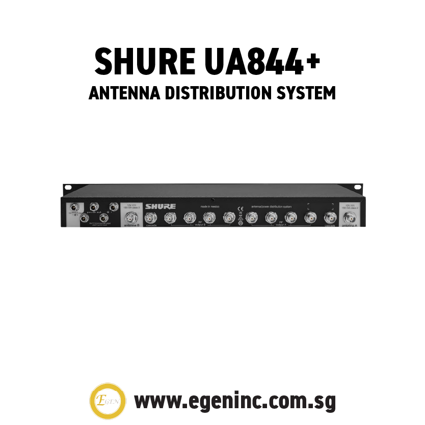 SHURE UA844+ Antenna Distribution - Image 2