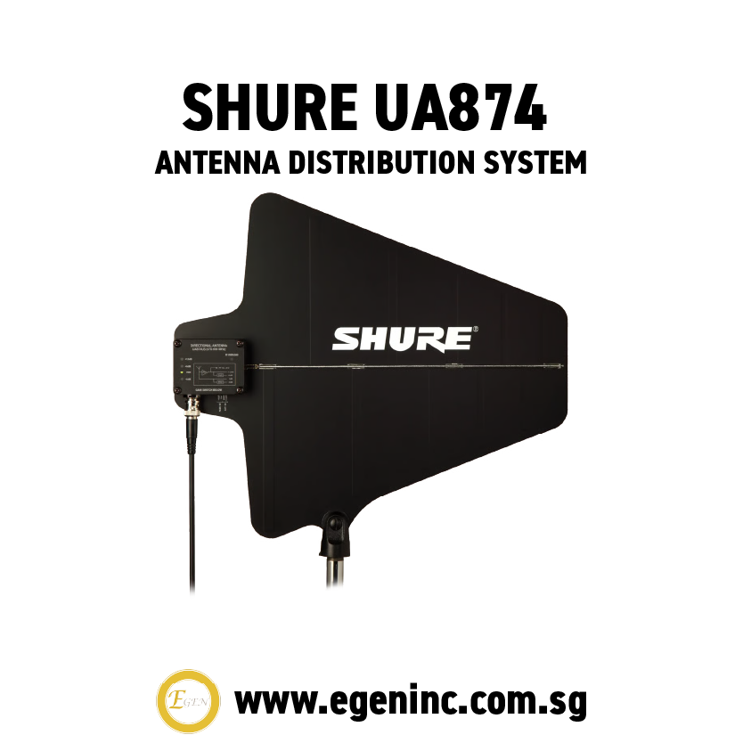 SHURE UA844+ Antenna Distribution - Image 3